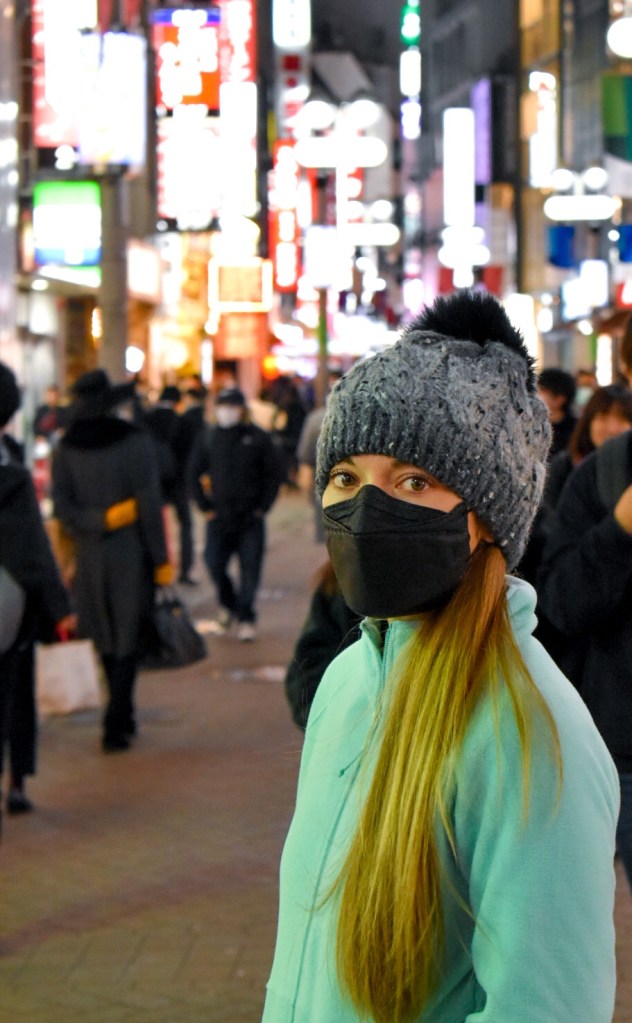 Masks became the norm for us during these months.