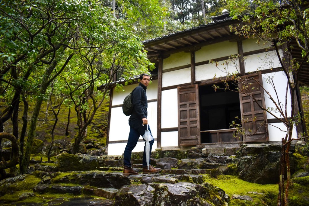 Visiting the Moss Temple in Kyoto - a favorite of Steve Jobs during his many trips to Japan!