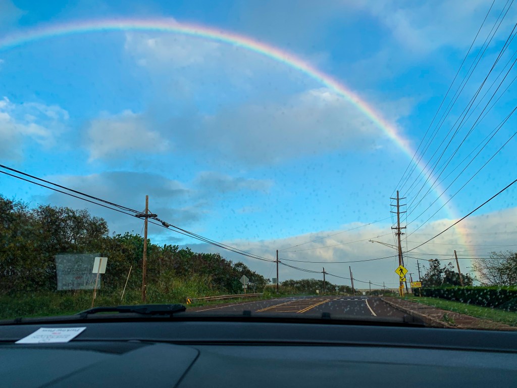 Another rainbow on our drive home